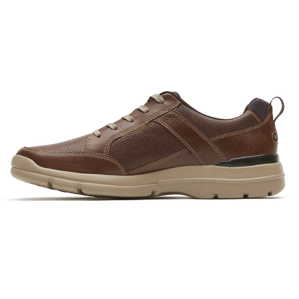 Rockport Sneakers For Mens Brown - City Edge Lace-Up - CU9368420